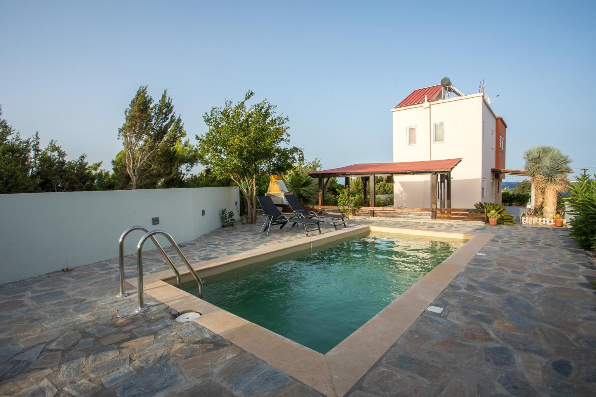 Verona Pool Villa Lachania  Exterior photo