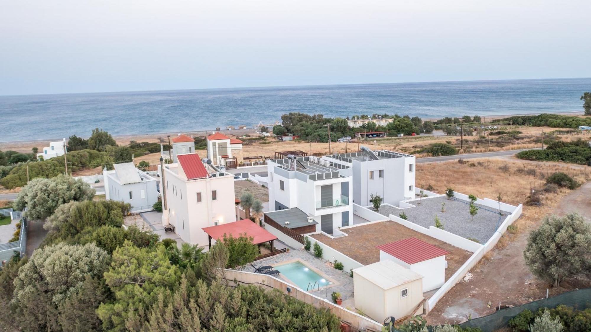 Verona Pool Villa Lachania  Exterior photo